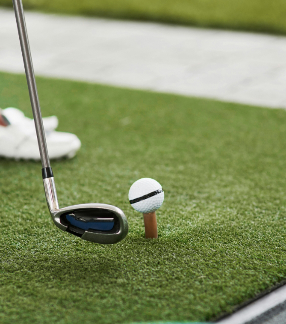 Zone de pratique golf